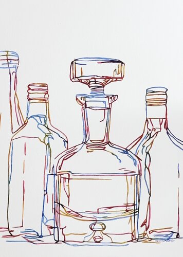 The Decanter 517463 de Christine Beard, Pintura a la venta en Singulart