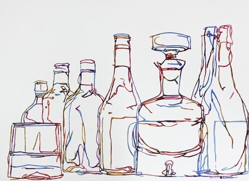The Back Shelf 517465 by Christine Beard, Painting for Sale on Singulart