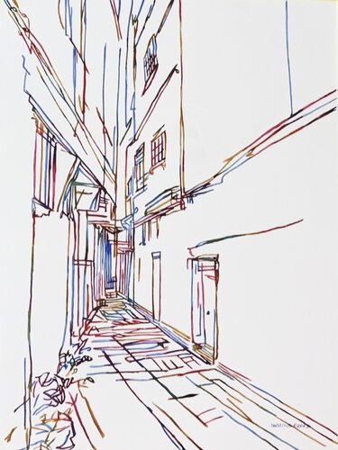 Drawn In 517468 by Christine Beard, Painting for Sale on Singulart