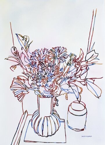 Studio Arrangement 517487 van Christine Beard, Schilderij te koop op Singulart