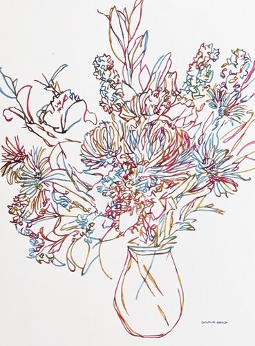 Summer Overflow 517540 by Christine Beard, Painting for Sale on Singulart