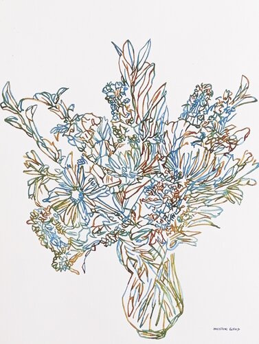 Morning Cuttings 517541 by Christine Beard, Painting for Sale on Singulart