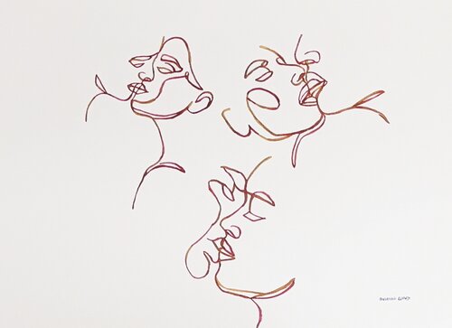 Collective 517543 par Christine Beard, Peinture en vente sur Singulart