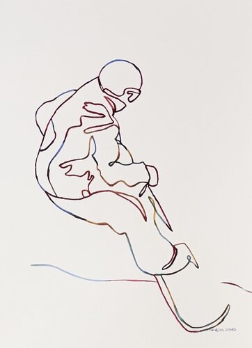 The Weight of Snow 517572 by Christine Beard, 絵画 for Sale on Singulart