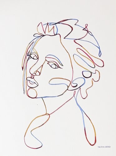 Undaunted 517578 par Christine Beard, Peinture en vente sur Singulart