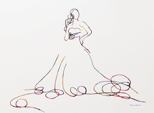 The Last Dance 517596 par Christine Beard, Peinture en vente sur Singulart