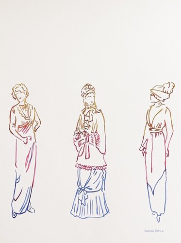 The Drawing Room 517621 von Christine Beard, Malerei kaufen auf Singulart