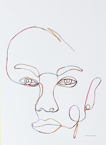 Presence in Line 517641 van Christine Beard, Schilderij te koop op Singulart