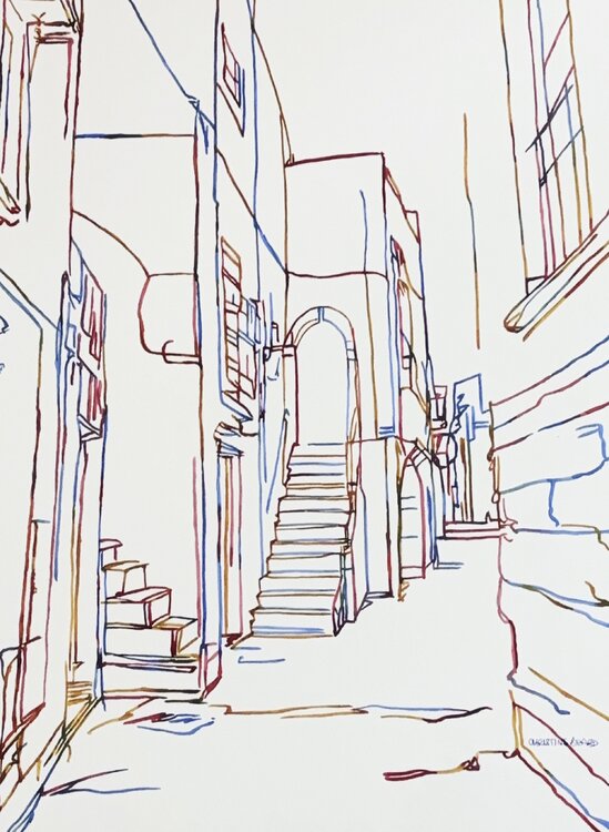 The Stairway Lane 517379 Christine Beard