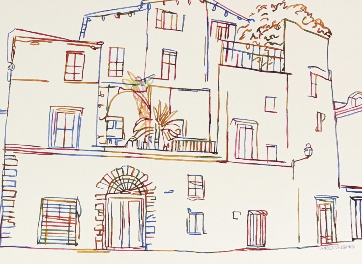 A House in Summer 517326 Christine Beard