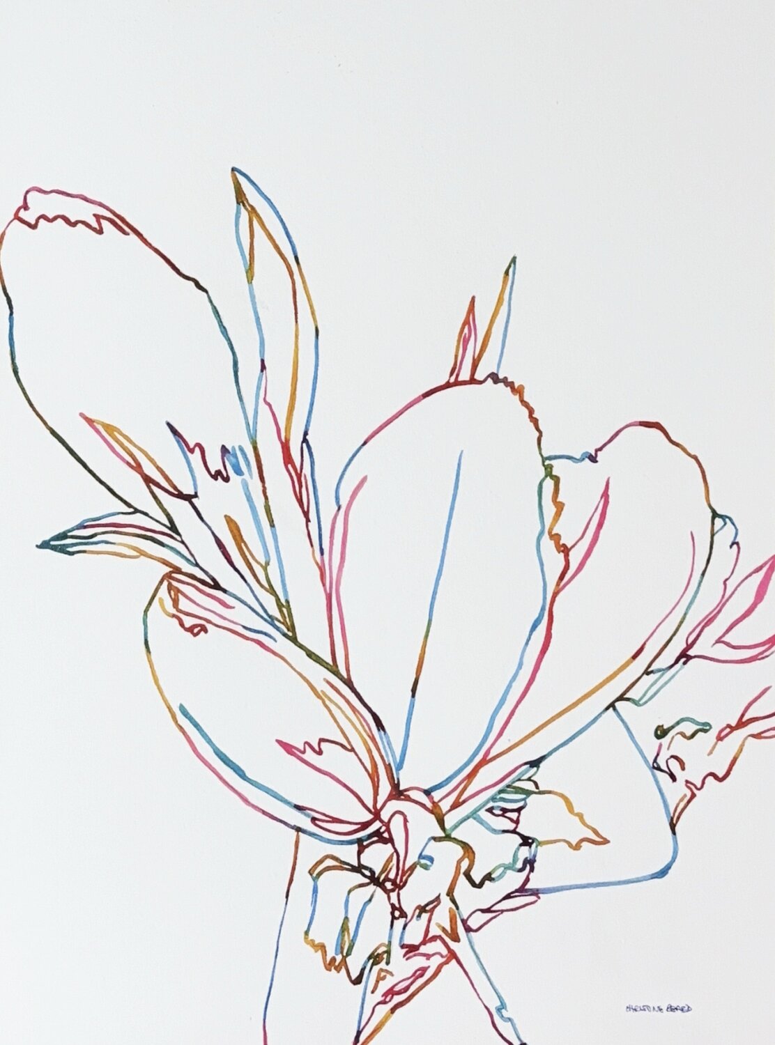 Breath of Spring 517422 Christine Beard Peinture originale à vendre