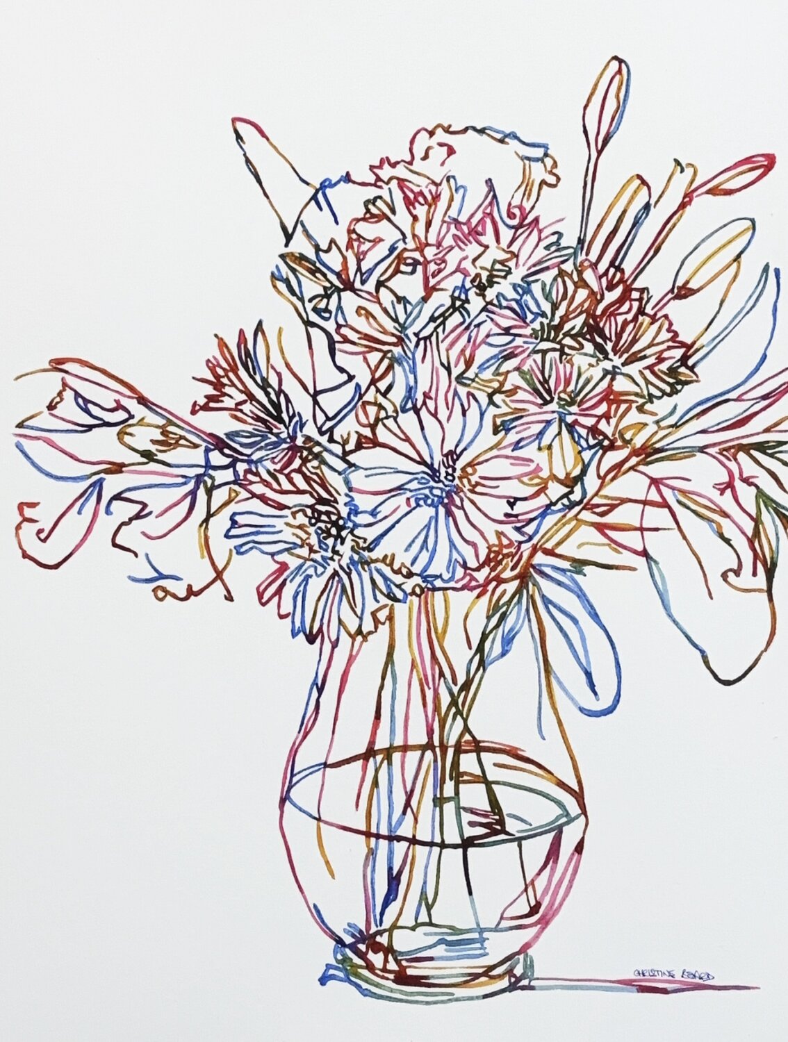 Vase Study: Open Form 517423 Christine Beard