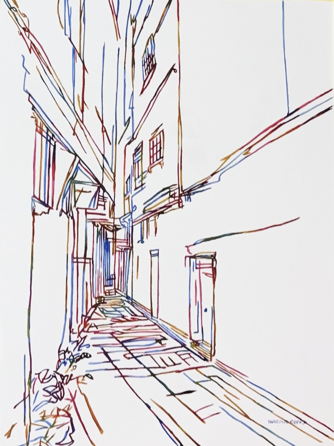 Drawn In 517468 Christine Beard Original painting for sale