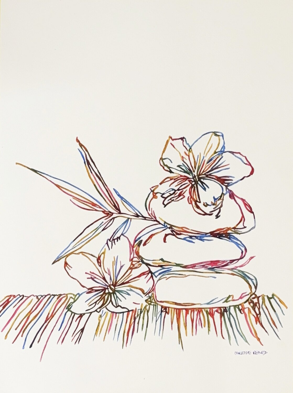 The Shape of Quiet 517476 Christine Beard Dipinto originale in vendita