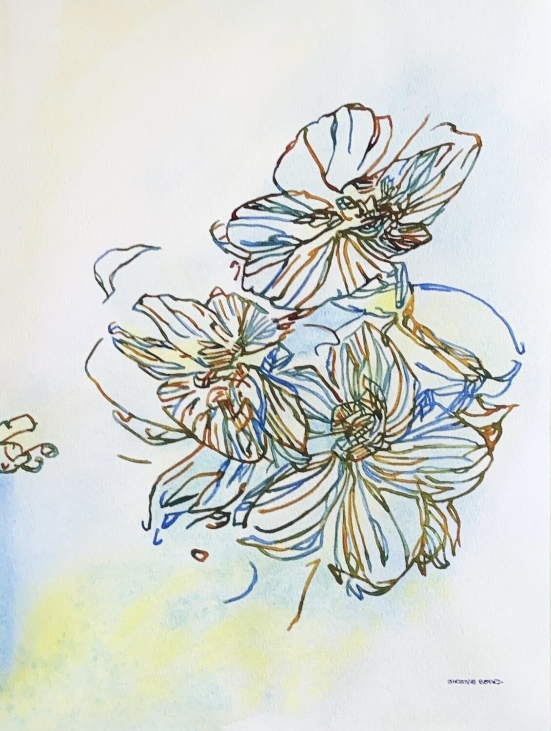 Spring Fragment 517496 Christine Beard Originalgemälde zu verkaufen