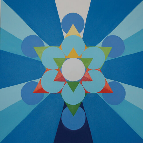 Star Tetrahedron di Maria Joao Gamito, Pittura in vendita su Singulart