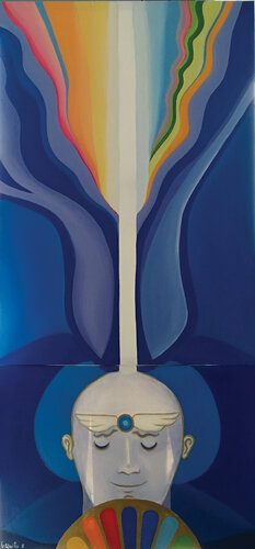 Conscience Blossom di Maria Joao Gamito, Pittura in vendita su Singulart