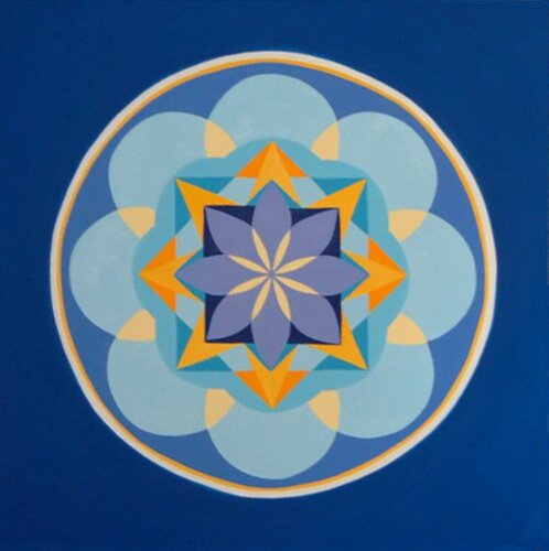 Mandala van Maria Joao Gamito, Schilderij te koop op Singulart