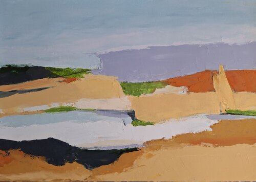 River Running Wild van Maria Joao Gamito, Schilderij te koop op Singulart