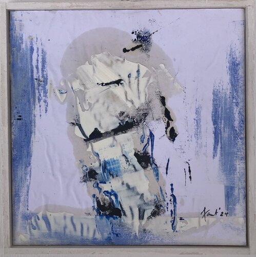 Sogno in Blu 3 van Arnhild Kart, Schilderij te koop op Singulart
