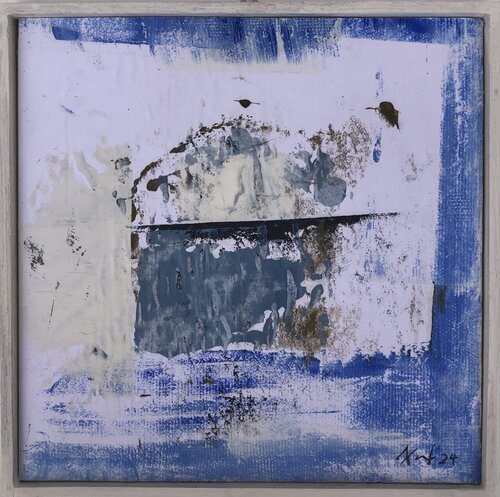 Sogno in Blu 6 di Arnhild Kart, Pittura in vendita su Singulart