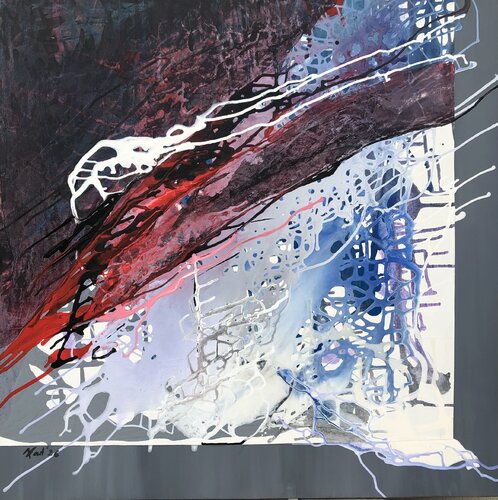 A Matter of Nerves van Arnhild Kart, Schilderij te koop op Singulart