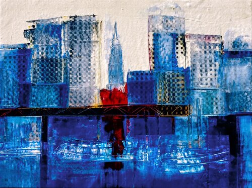 Hamburg Vison 1 by Arnhild Kart, Painting for Sale on Singulart