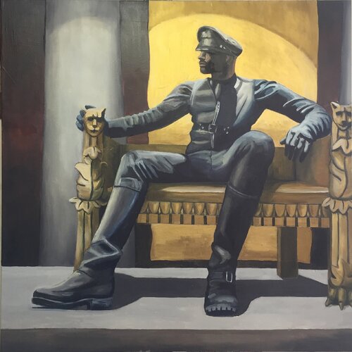 Leather Majesty van Cricket, Schilderij te koop op Singulart