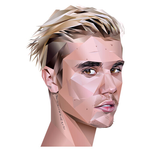 Justin Beiber von Andrew Thompson, Druck kaufen auf Singulart