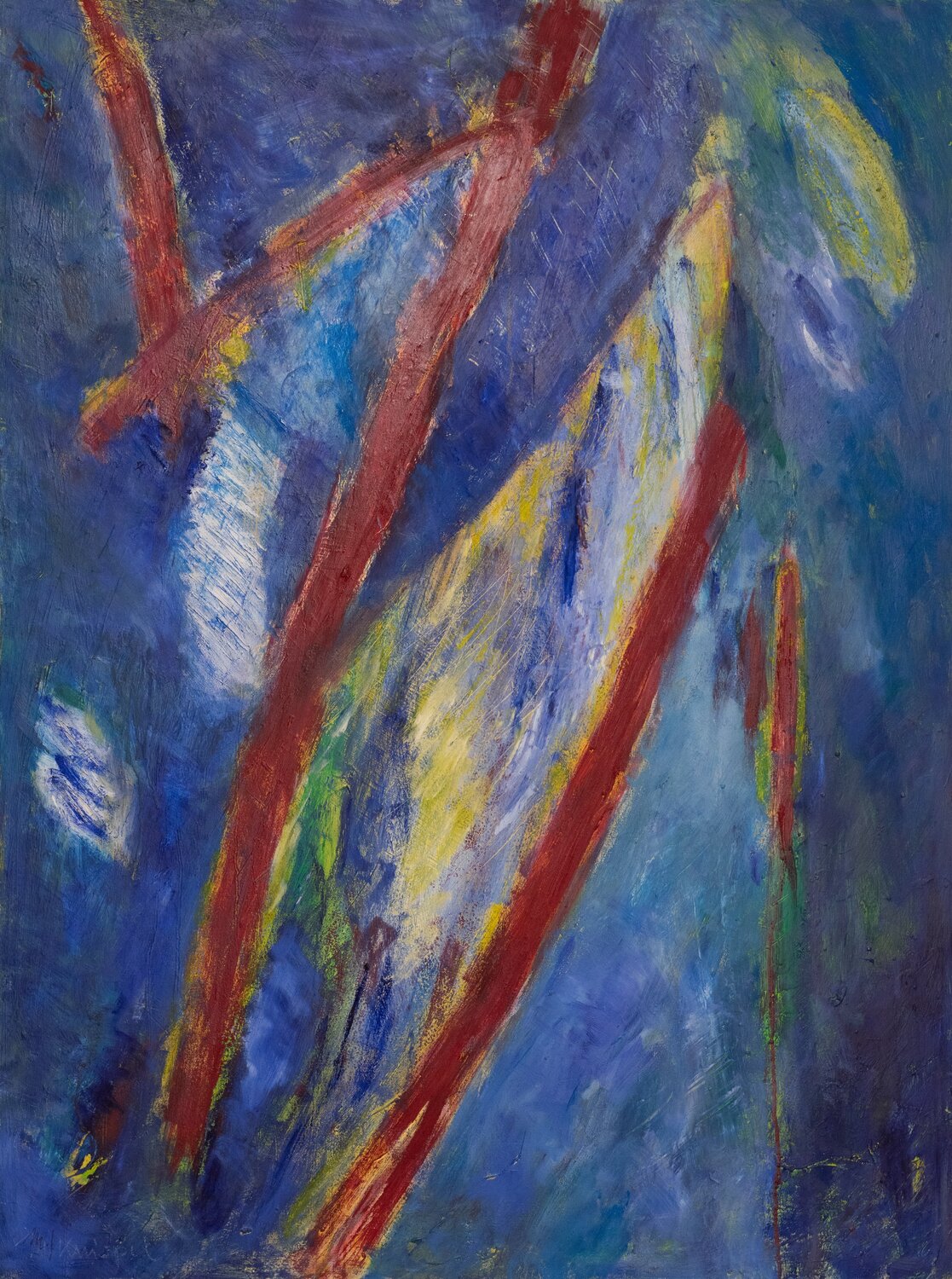 Flügelschlag Dr. Martin Knispel Original painting for sale