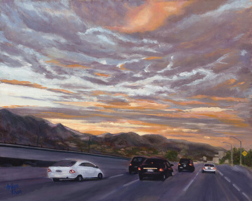 Heading Home par Anjum Khan, Peinture en vente sur Singulart