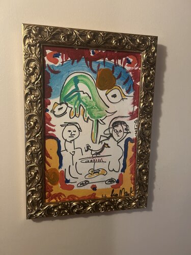 Tribute to Parents van Ken Mask, Schilderij te koop op Singulart