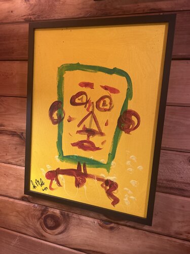 Self Portrait di Ken Mask, Pittura in vendita su Singulart