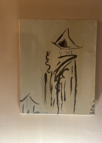 Tea Time van Ken Mask, Schilderij te koop op Singulart