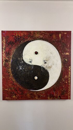 Elle et lui van Oxana Balan, Schilderij te koop op Singulart