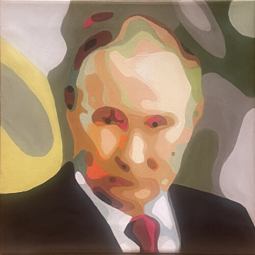 PORTRAIT OF PUTIN par Román Manrique de Lara, Peinture en vente sur Singulart