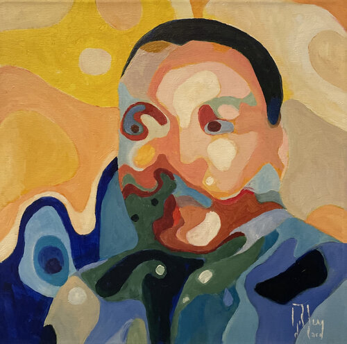 PORTRAIT OF MARTIN LUTHER KING van Román Manrique de Lara, Schilderij te koop op Singulart