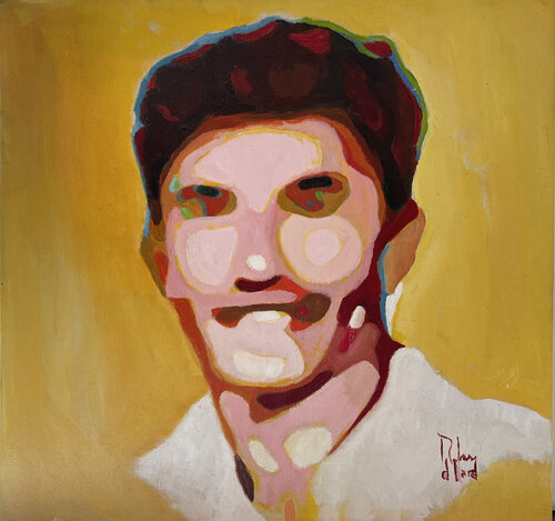 PORTRAIT OF MARC MARQUEZ by Román Manrique de Lara, Painting for Sale on Singulart