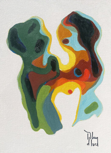 Border Collie di Román Manrique de Lara, Pittura in vendita su Singulart