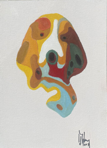 BEAGLE di Román Manrique de Lara, Pittura in vendita su Singulart
