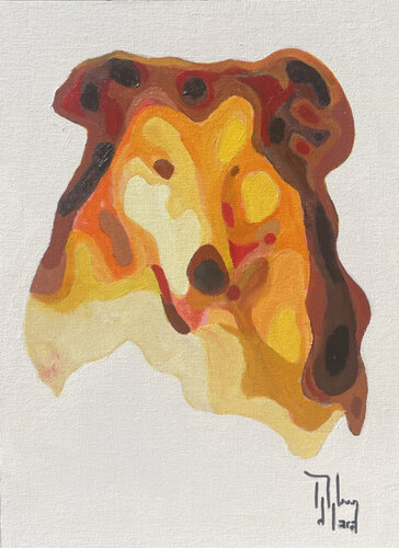 ROUGH COLLIE von Román Manrique de Lara, Malerei kaufen auf Singulart