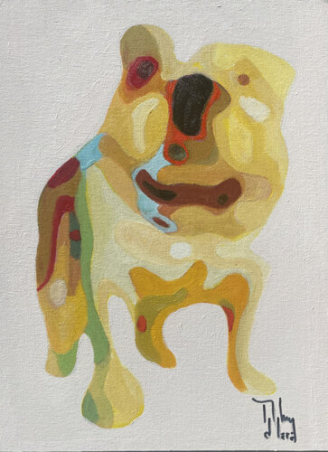BULLDOG von Román Manrique de Lara, Malerei kaufen auf Singulart