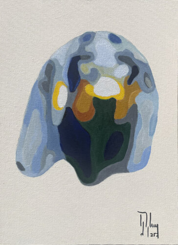 BLOODHOUND BLACK van Román Manrique de Lara, Schilderij te koop op Singulart