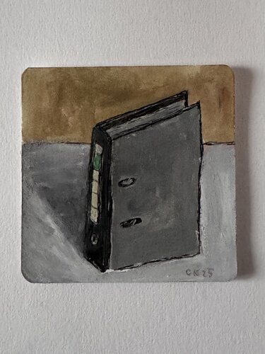 Aktenordner by Caro Krebietke, Painting for Sale on Singulart