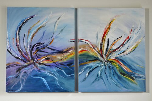 Der Bund van Roswitha Fey, Schilderij te koop op Singulart