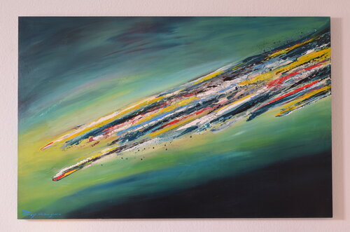 Meteor van Roswitha Fey, Schilderij te koop op Singulart