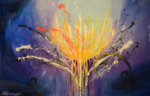 Herrlichkeit van Roswitha Fey, Schilderij te koop op Singulart