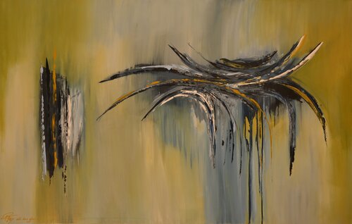 Geborgen van Roswitha Fey, Schilderij te koop op Singulart