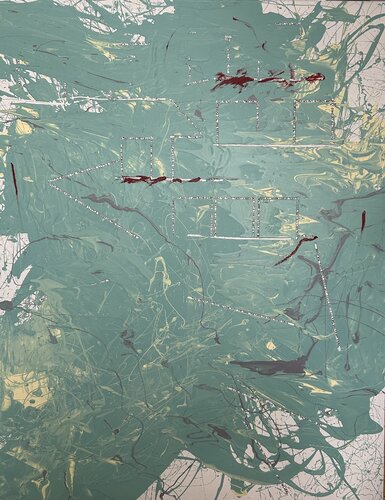 Little Boxes von Leigh Sausville, Malerei kaufen auf Singulart