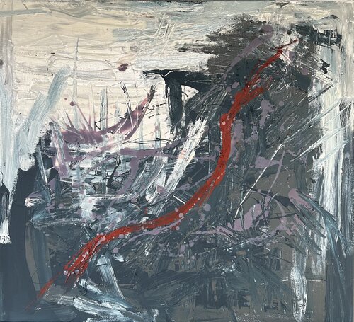Ancestral Plane van Leigh Sausville, Schilderij te koop op Singulart